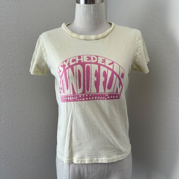 Mother The Lil Goodie Goodie Tee Psychedelic Sound Of Fun Print Flawed XS - Picture 1 of 13
